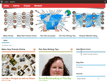 Tablet Screenshot of penpalsanywhere.com